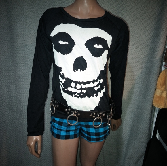 SOLD Premium Leather O Ring Bondage Punk Goth Metal Thrash Belt Sz 36. Unisex - Picture 4 of 15